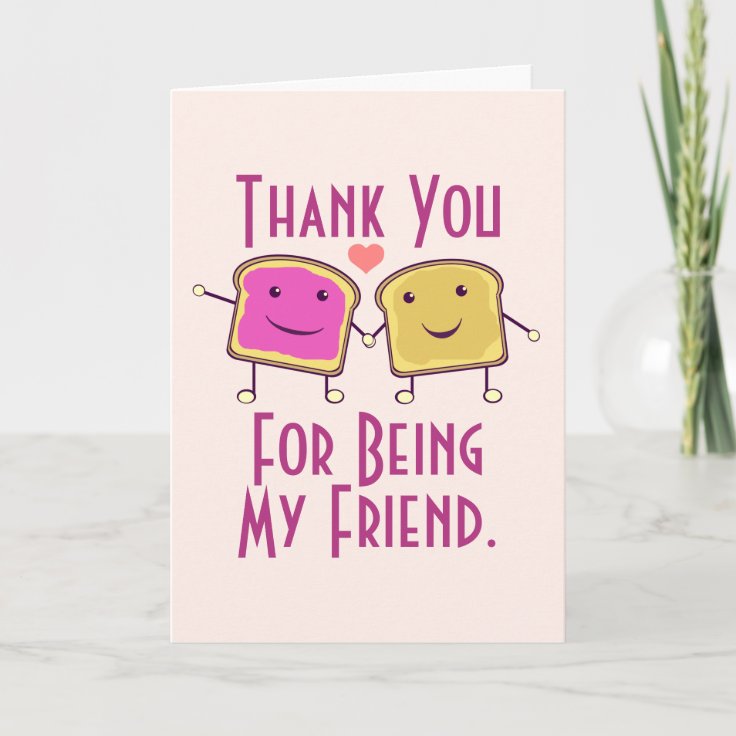 thank you for being my friend in spanish
