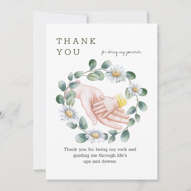 Thank You for Being My Rock  Card (Front)