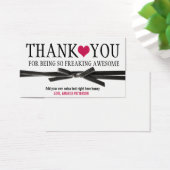 Thank you for being so AWESOME. (Desk)