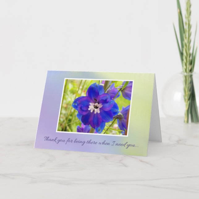 Thank you for being there... (Front)