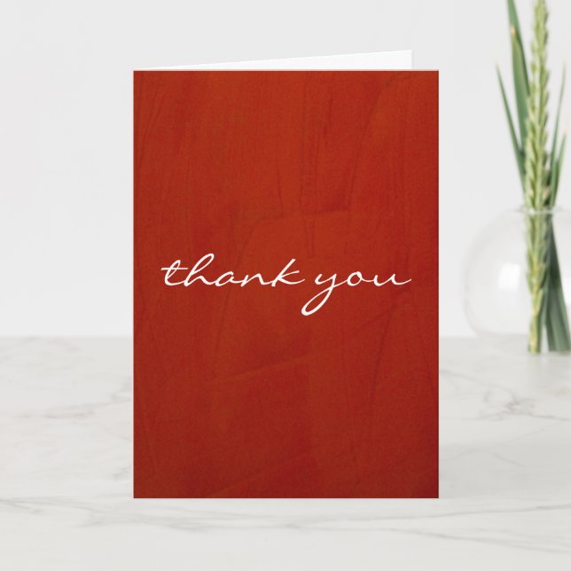 Thank You For Being There Card (Front)