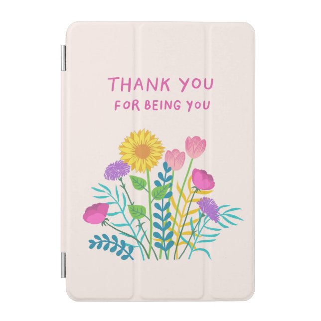 Thank You for Being You iPad Smart Cover (Front)