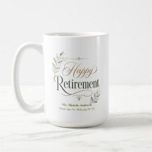 Thank You For Believing In Us Personalized Name Coffee Mug