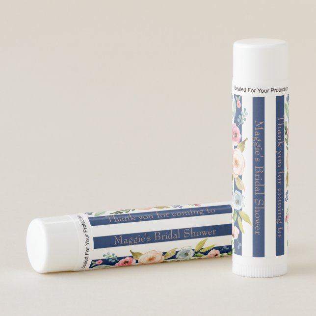Thank you for Bridal Shower Favor Lip Balm (Front)