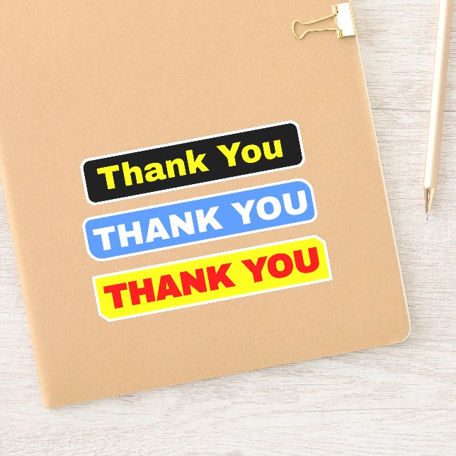 Thank You for Business, Packaging, Envelopes &More Sticker (Notebook)