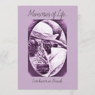 THANK YOU FOR CARING CARD - LOSS OF PET