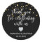 THANK YOU for Celebrating BLACK Gold Wedding