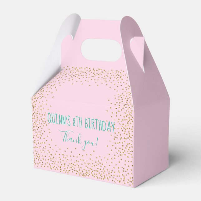 Thank you for Celebrating Favor Box (Front Side)