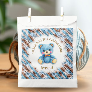 Thank You for Celebrating with Us   Baby Shower Favor Bag