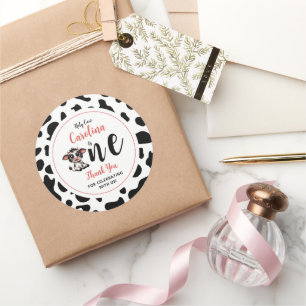 thank you for celebrating with us classic round sticker