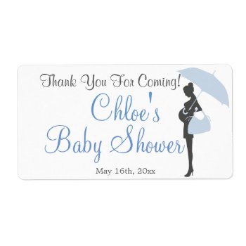 Thank You For Coming! Baby Shower Water Bottle Label by LaBebbaDesigns at Zazzle