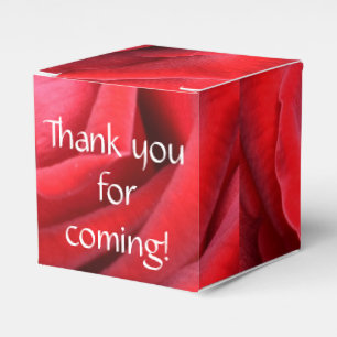 Thank you for coming favor box