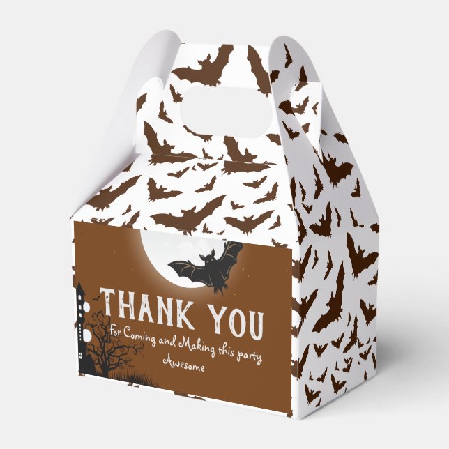 Thank You For Coming , Gifts & Candy Packaging  Favor Boxes (Front Side)
