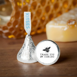 Thank You For Coming Modern Simple Country Rustic Hershey®'s Kisses®