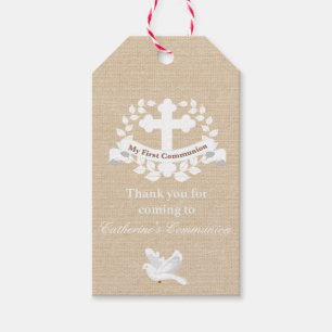 Thank You For Coming My First Communion Tag