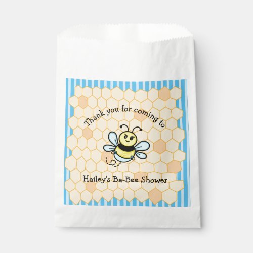 Thank you for coming to Ba_bee Shower Favor Bag