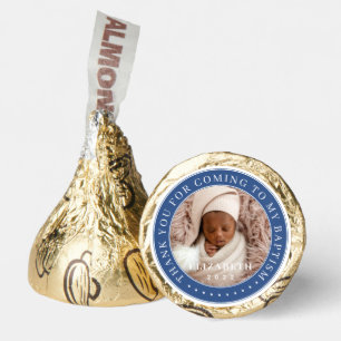 Thank You For Coming To My Baptism Modern Photo Hershey®'s Kisses®