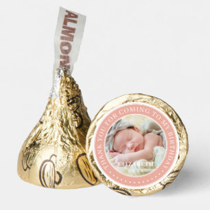 Thank You For Coming To My Birthday Modern Photo Hershey®'s Kisses®