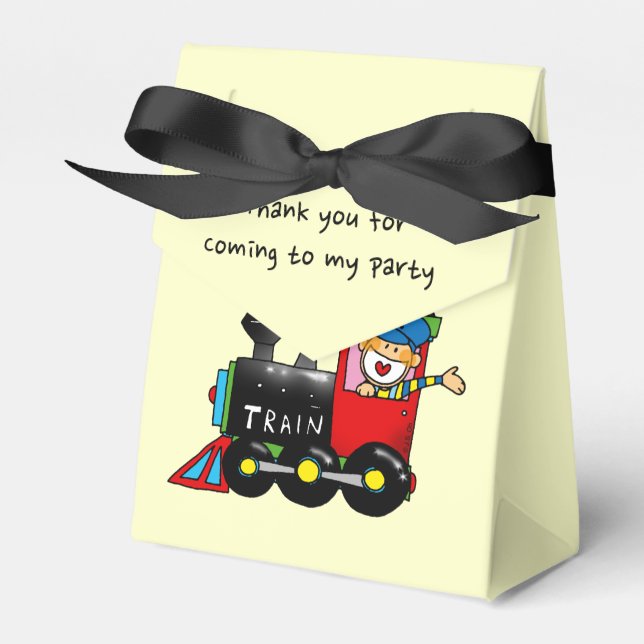 Thank you for coming to my birthday party favor boxes (Front Side)