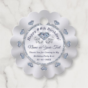 Thank You for Coming to My Birthday Party Tags