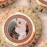 Thank You For Coming To Our Wedding Modern Photo Reese's Peanut Butter Cups<br><div class="desc">This simple and classic design is composed of serif typography and add a custom photo. Thank you for coming to our wedding.</div>