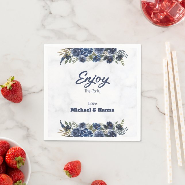 Thank You for Coming to Wedding Day Napkins (Insitu)