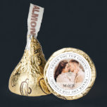 Thank You For Coming Wedding Classic Custom Photo Hershey®'s Kisses®<br><div class="desc">This simple and classic design is composed of serif typography and add a custom photo. "Thank you for coming" written in serif.</div>