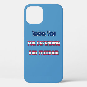 Thank You For Defending Our Freedom Case-Mate iPhone Case