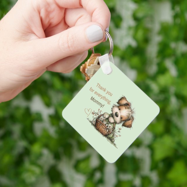 Thank you for everything, Mom! Keychain (Hand)