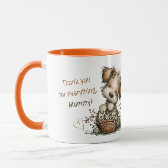 Thank you for everything, Mom! Mug (Left)
