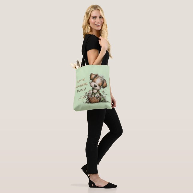 Thank you for everything, Mom! Tote Bag (On Model)