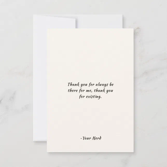 Thank You For Existing Couple Love Greeting Card | Zazzle