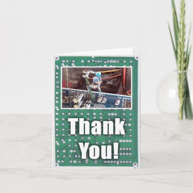 Thank You For Fixing My Computer (Gremlins) Card (Front)