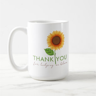Thank You For Helping Me Bloom Mug