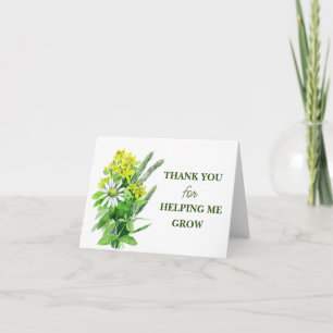 THANK YOU for HELPING ME GROW!