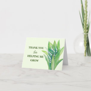THANK YOU for HELPING ME GROW!