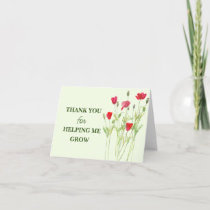 THANK YOU for HELPING ME GROW!