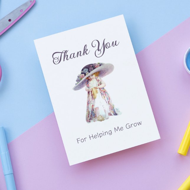 Thank you for helping me grow Appreciation Card (Creator Uploaded)