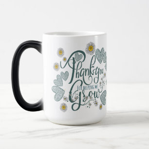 Thank you for helping me grow color morph mug