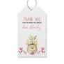 Thank You for Helping Me Grow Deer Potted Plant Gift Tags