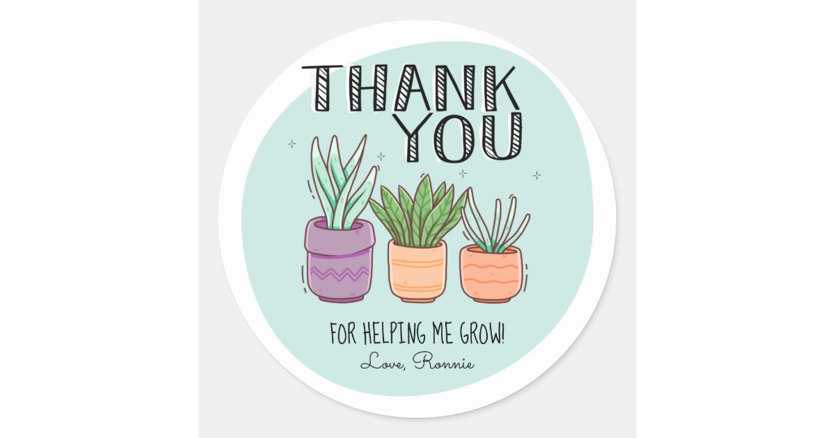 Thank You Heart stickers pink floral 15 labels - for small business