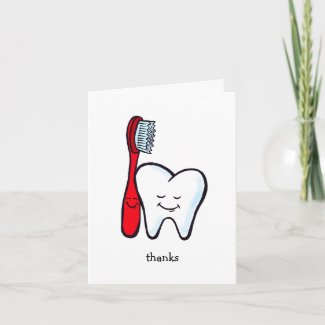 "Thank you for helping me shine" greeting card