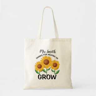INTERESTPRINT Thanksgiving Sunflowers Nut Tote Bags Zippered Tote for Women Overnight HandBags