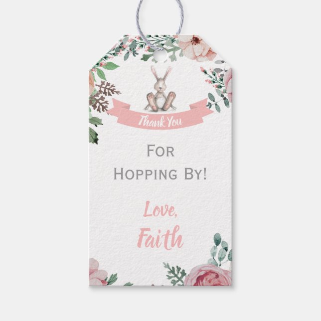 Thank You For Hopping By Gift Tag (Front)