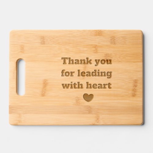 Thank You For Leading with Heart 