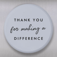 Thank you for Making a Difference 