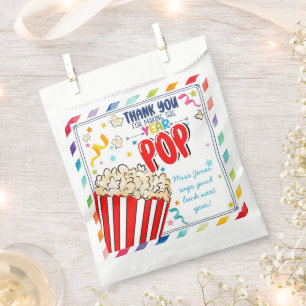 thank you for making this year pop class leaving favor bag