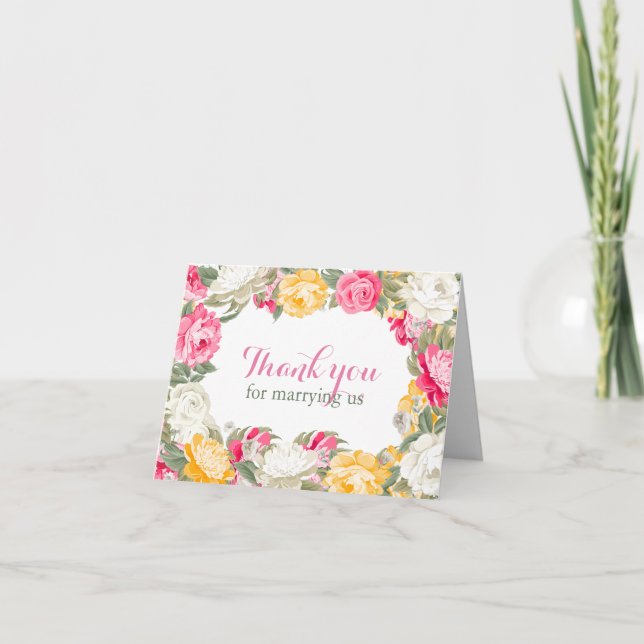 Thank You For Marring Us (Front)