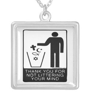 Thank You for not Cluttering Your Mind Necklace