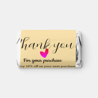 Thank you for purchase pink family business detail hershey's miniatures